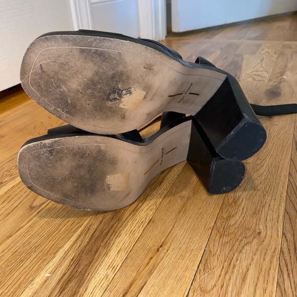 Dolce Vita Black Sandal Heel - Picture 4 of 5